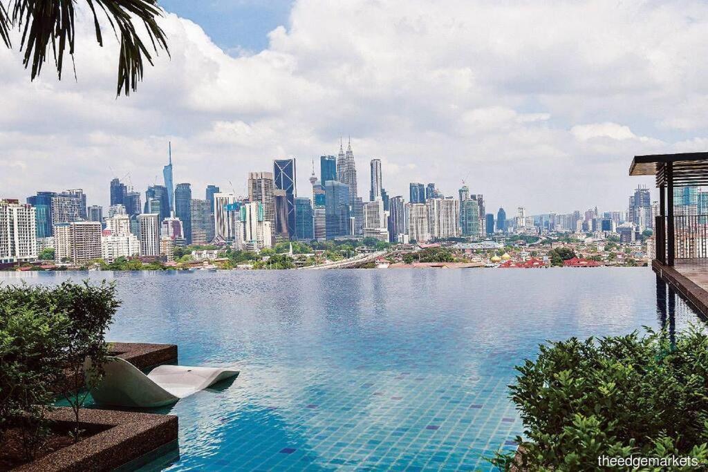 Studio Near Klcc And Lrt With Superb View Kuala Lumpur Exteriér fotografie