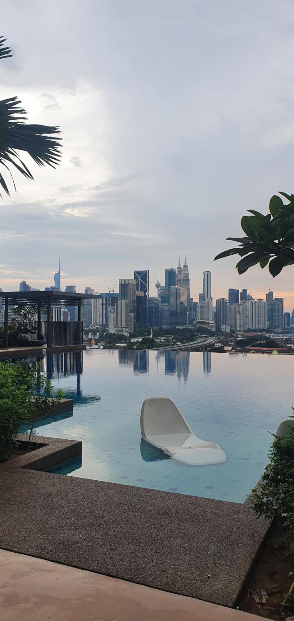 Studio Near Klcc And Lrt With Superb View Kuala Lumpur Exteriér fotografie